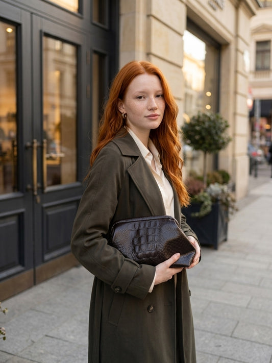 -Le Cabinet 02 | Cocco Dark Brown VERA PELLE
