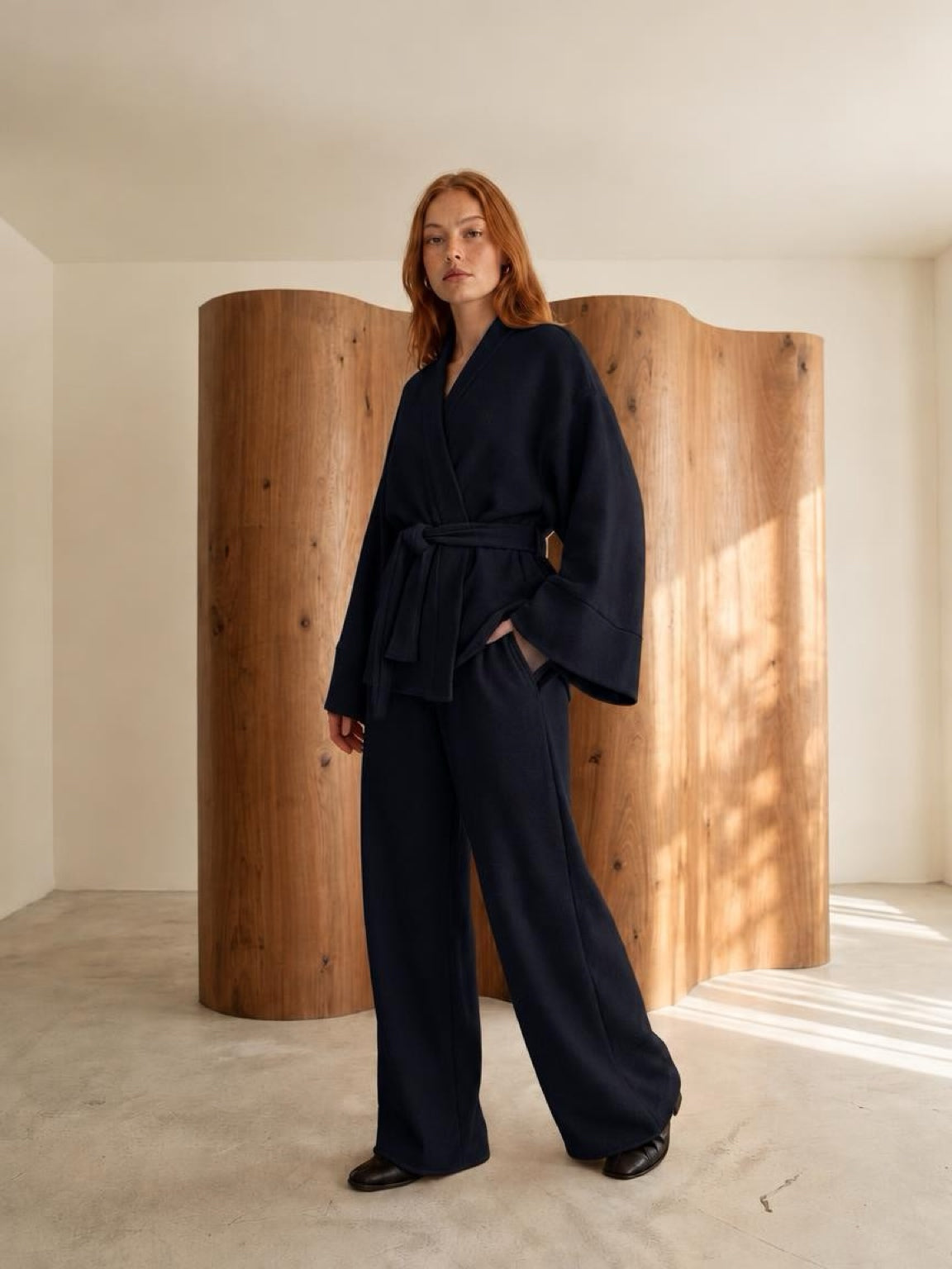 -Pre ordine - Completo Kimono mano Cashmere