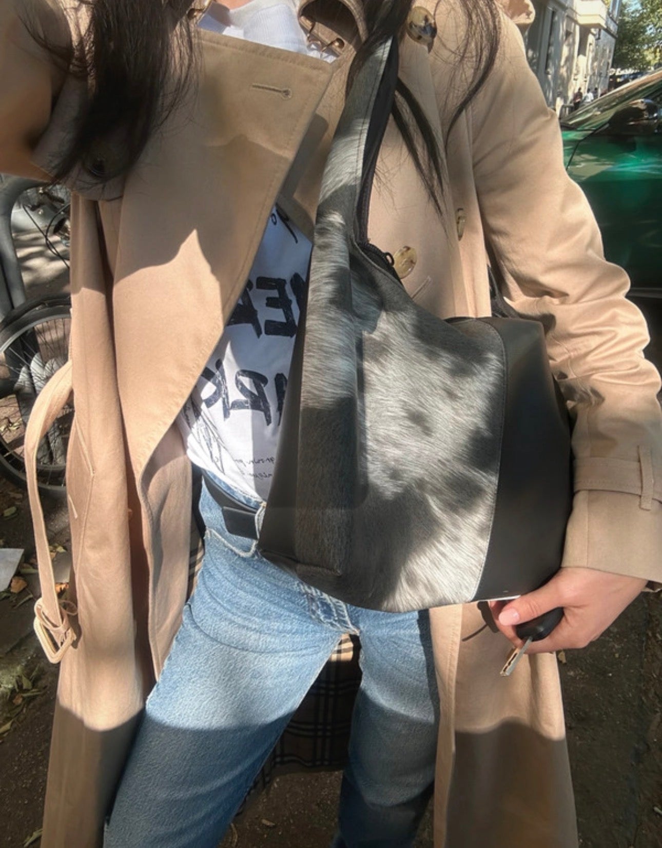 ⚡️SCONTO INVERNO⚡️ Hobo Cow Patchwork
