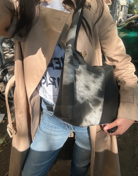 ⚡️SCONTO INVERNO⚡️ Hobo Cow Patchwork