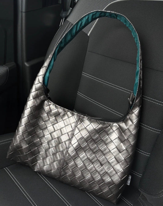 ⚡️SCONTO INVERNO⚡️ Hobo intreccio Platino