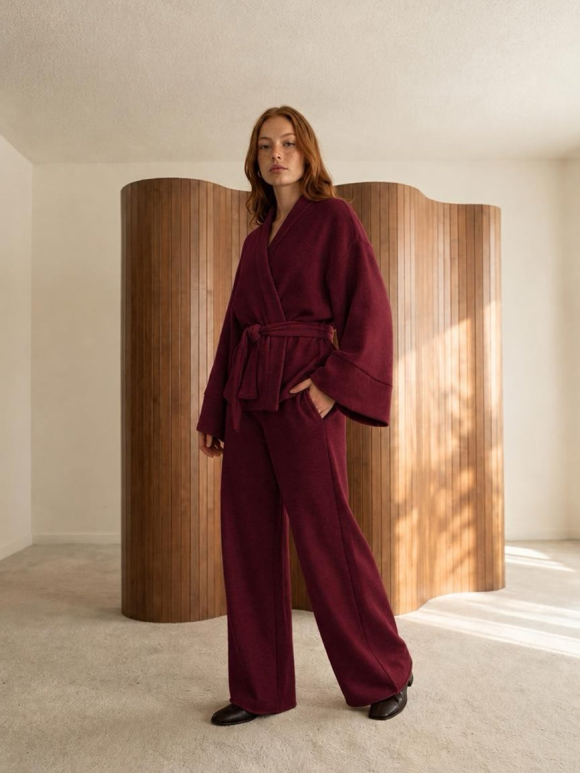 -Pre ordine - Completo Kimono mano Cashmere