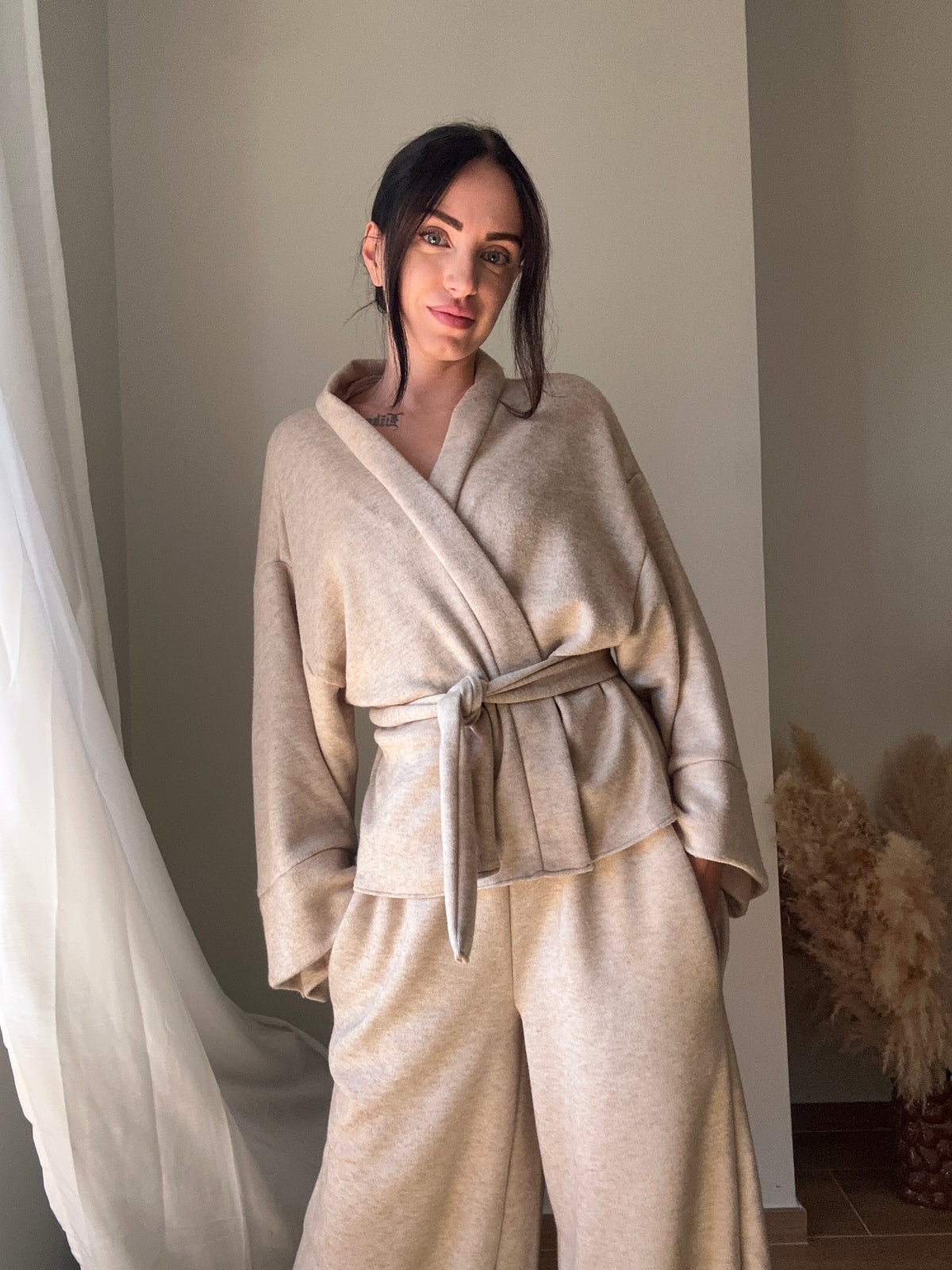 -Pre ordine - Completo Kimono mano Cashmere