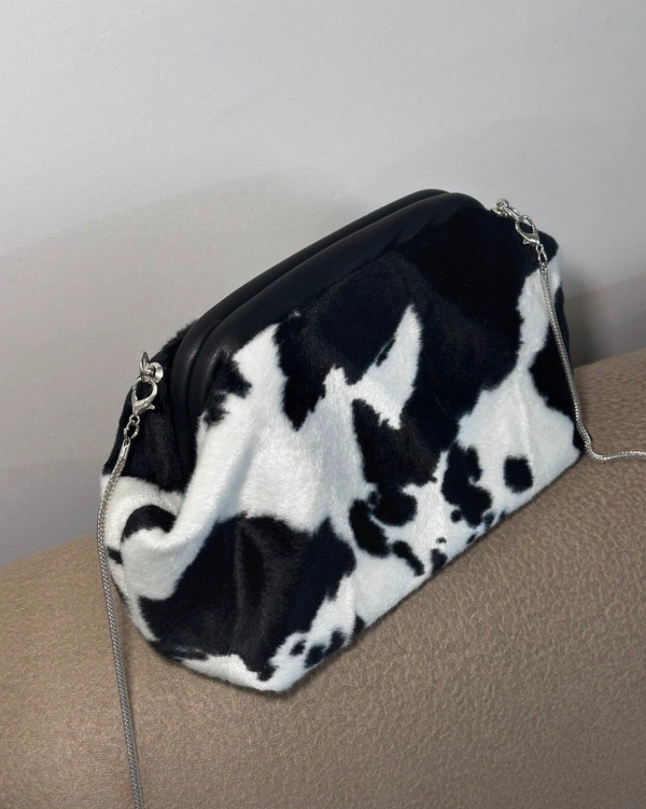 ⚡️SCONTO INVERNO⚡️ Clutch bag cow