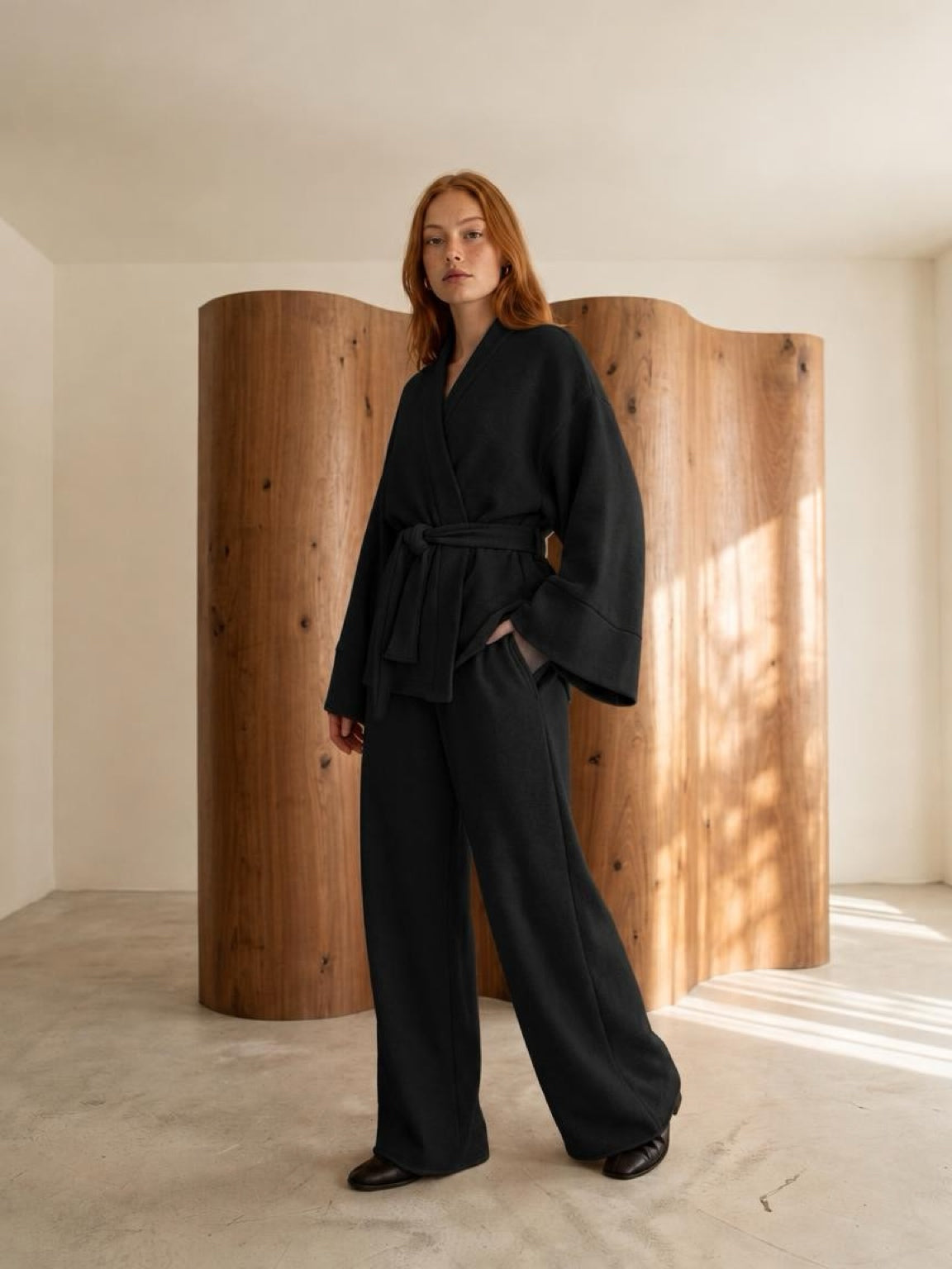 -Pre ordine - Completo Kimono mano Cashmere