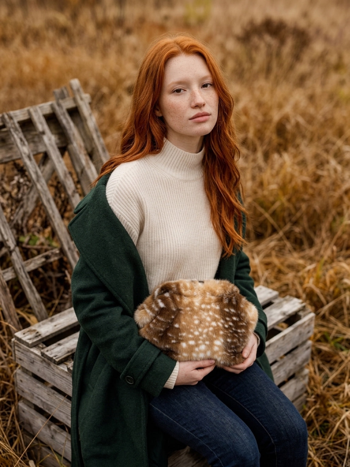 -Le Cabinet 04 | Clutch Bambi fur nut 🌰